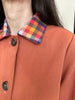 Collar Jacket - Spice Drill + Sunset Collar